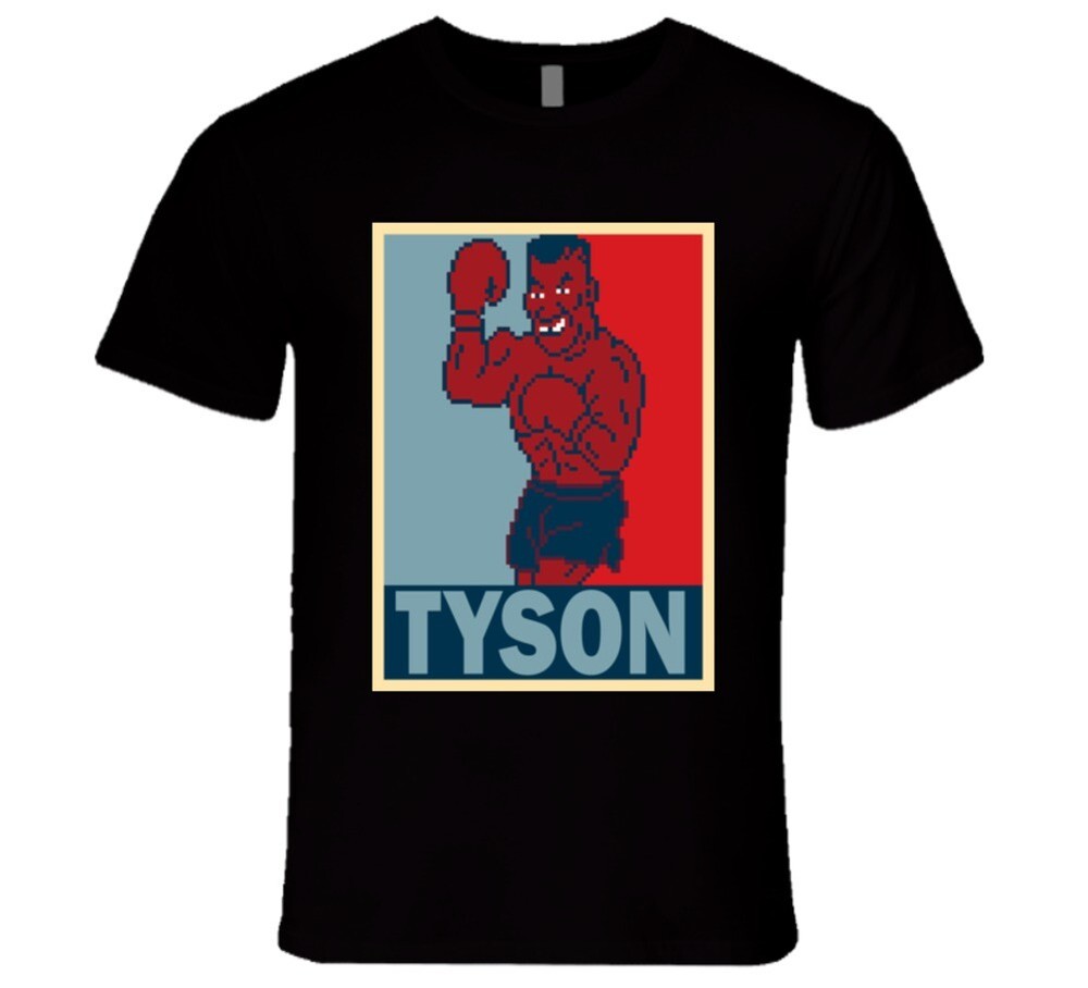 Mike Tyson Hope Mike Tyson’s Punch Out Retro Video Game Boxing T Shirt