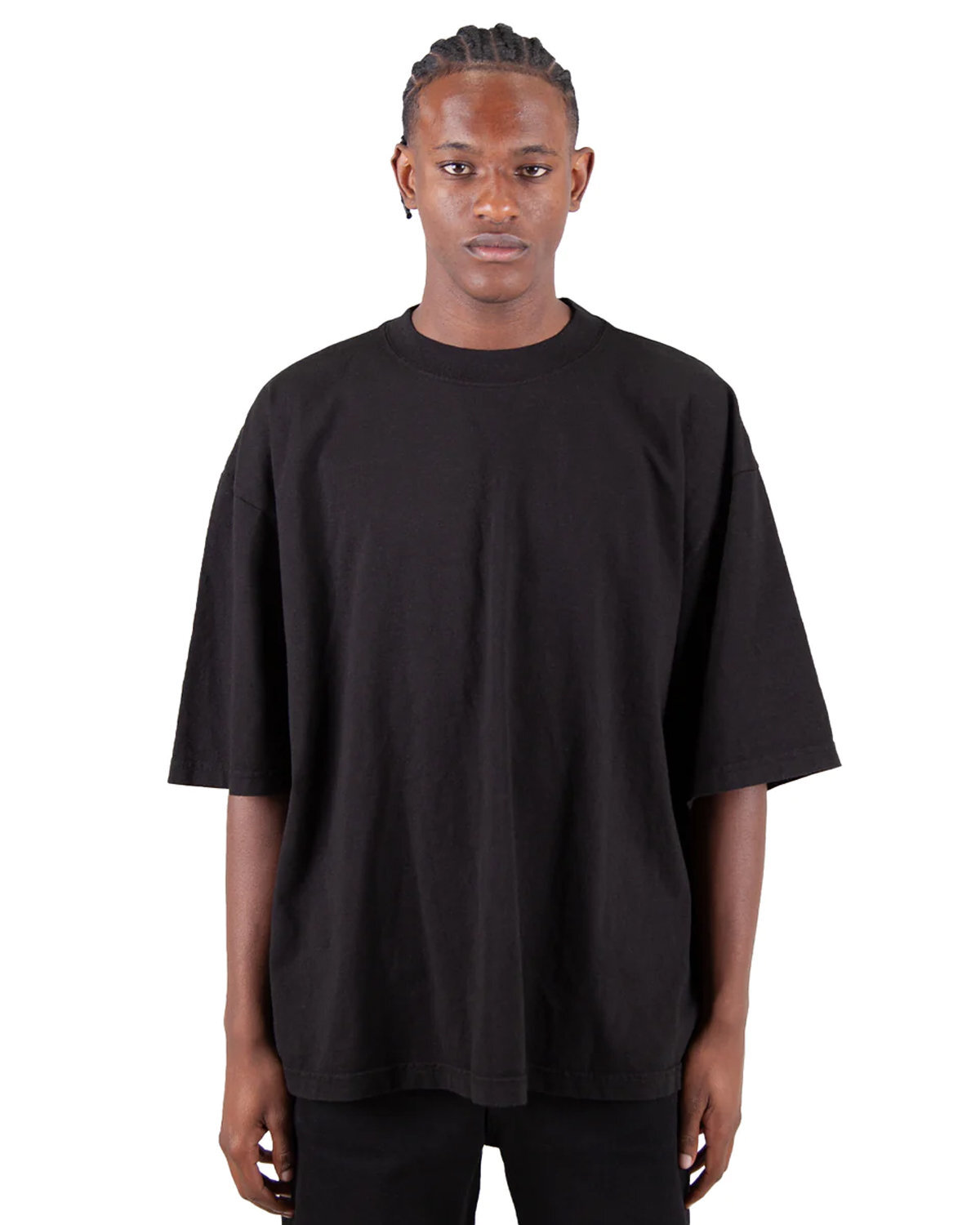 Pack Of 3 Shaka Wear SHGDD Adult Streetwear Garment-Dyed Drop-Shoulder T-Shirt