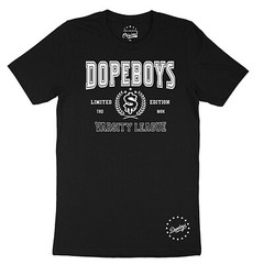 Dopeboys, California Varsity League Limited Edition Graphic Hip Hop Men’s Tee