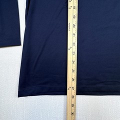 Bugatchi Shirt Mens Large Navy Blue Long Sleeve Crewneck Raglan Soft Stretch