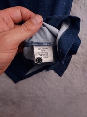 Bugatchi Shirt Mens Extra Large Ooohcotton Tech Band Collar Henley Performance
