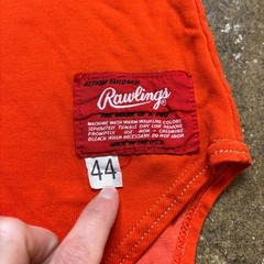 Vintage 70s Rawlings Marauders 37 Baseball Jersey Shirt Men’s 44