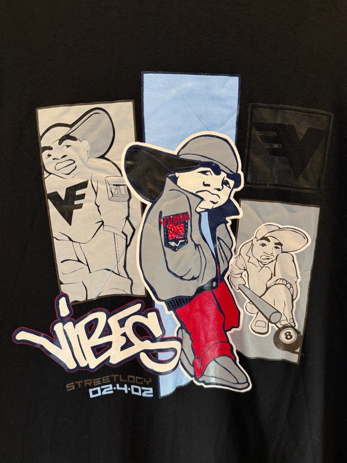 Vintage 2002 Vibes Jeans Streetlogy Longsleeve Shirt Mens Medium Hip Hop gallery
