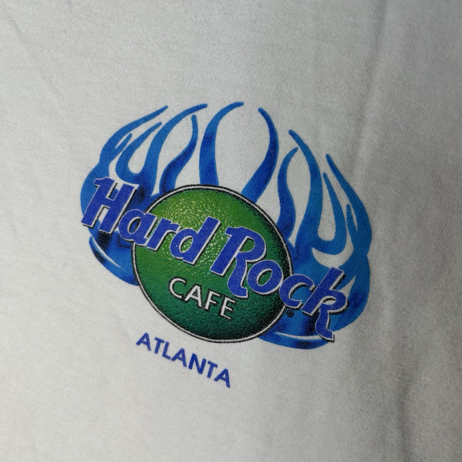 Vintage 90s Hard Rock Cafe Atlanta Georgia Double Sided Graphic T-Shirt Men’s XL gallery