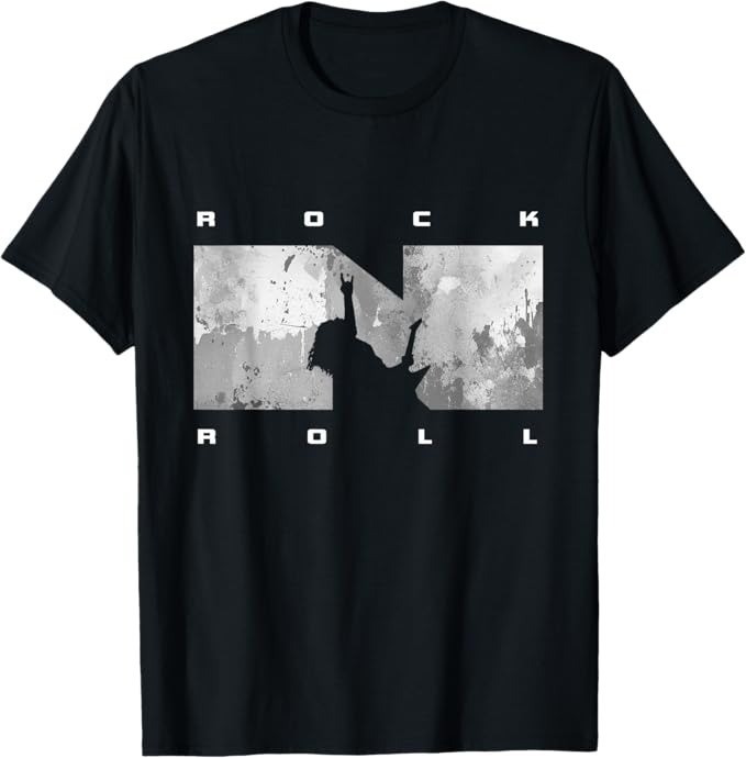 Rock N Roll Guitar T-Shirt - H093 gallery