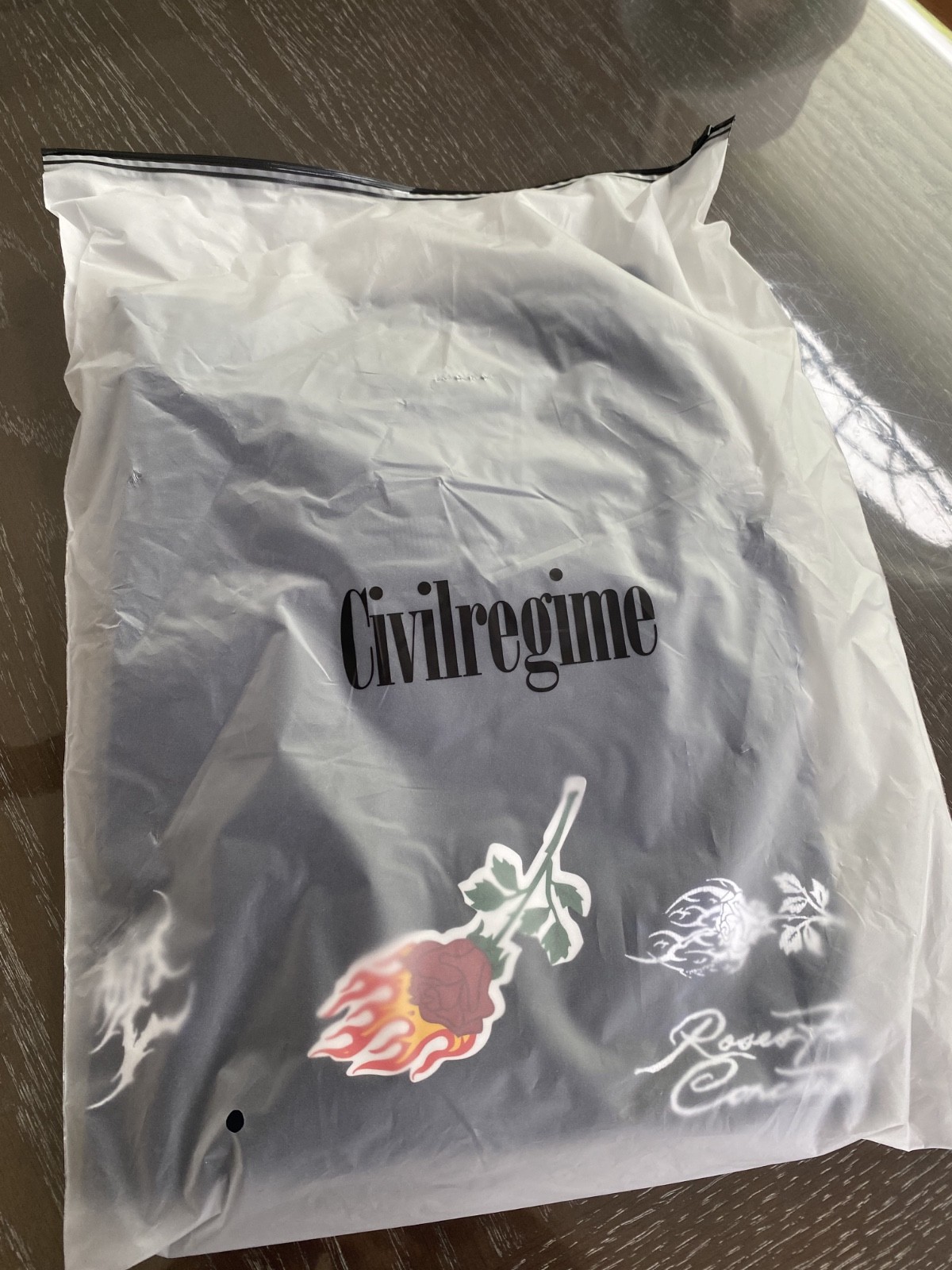 Civil Regime Roses T-Shirt XL -- Nice Quality Free Ship gallery