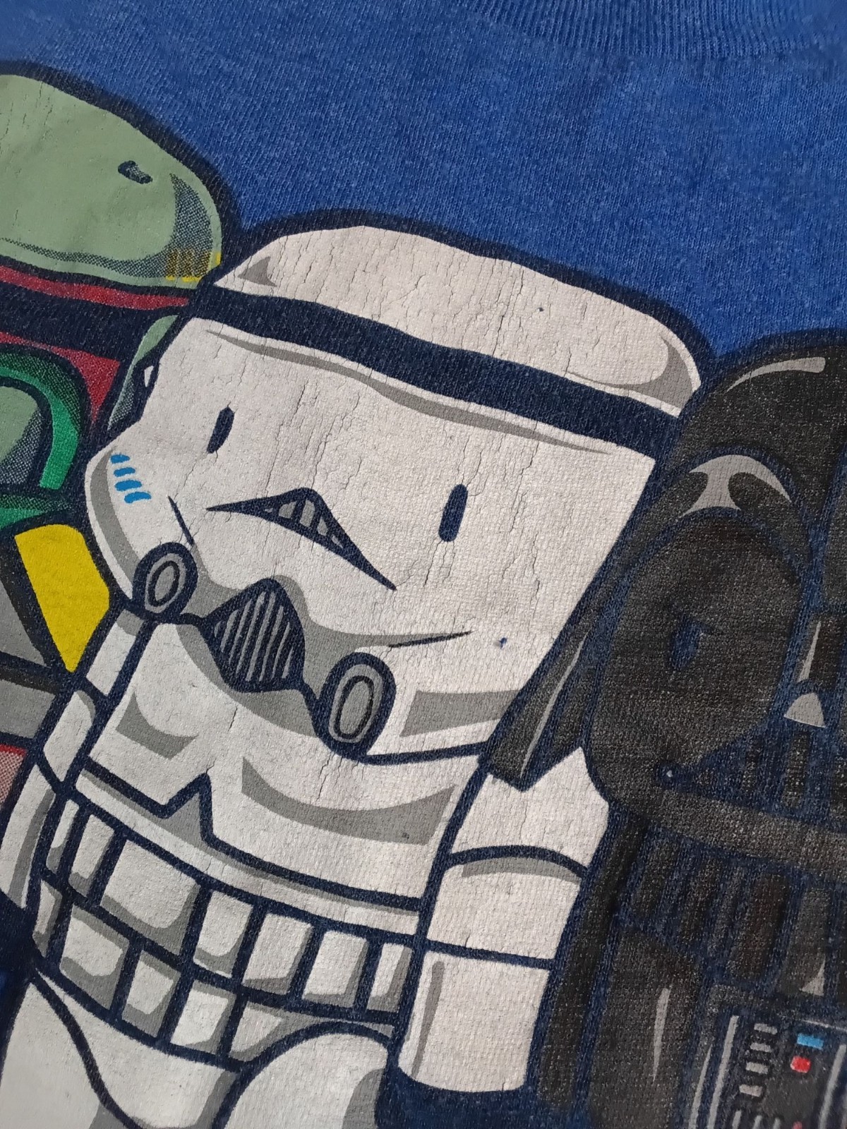 Star Wars Fifth Sun Cartoon Characters T-Shirt XL Darth Vader Boba Fett C3P0 gallery
