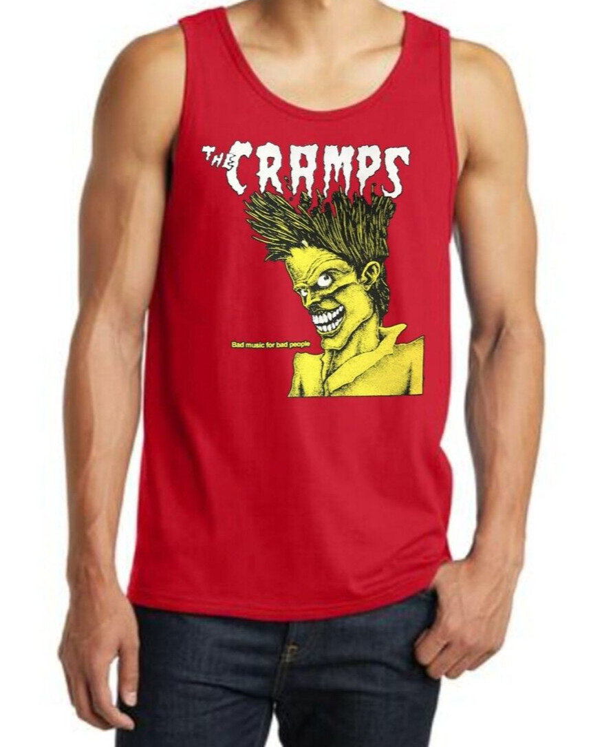 The Cramps Rock Band Black Tank Top (Various Colors) gallery