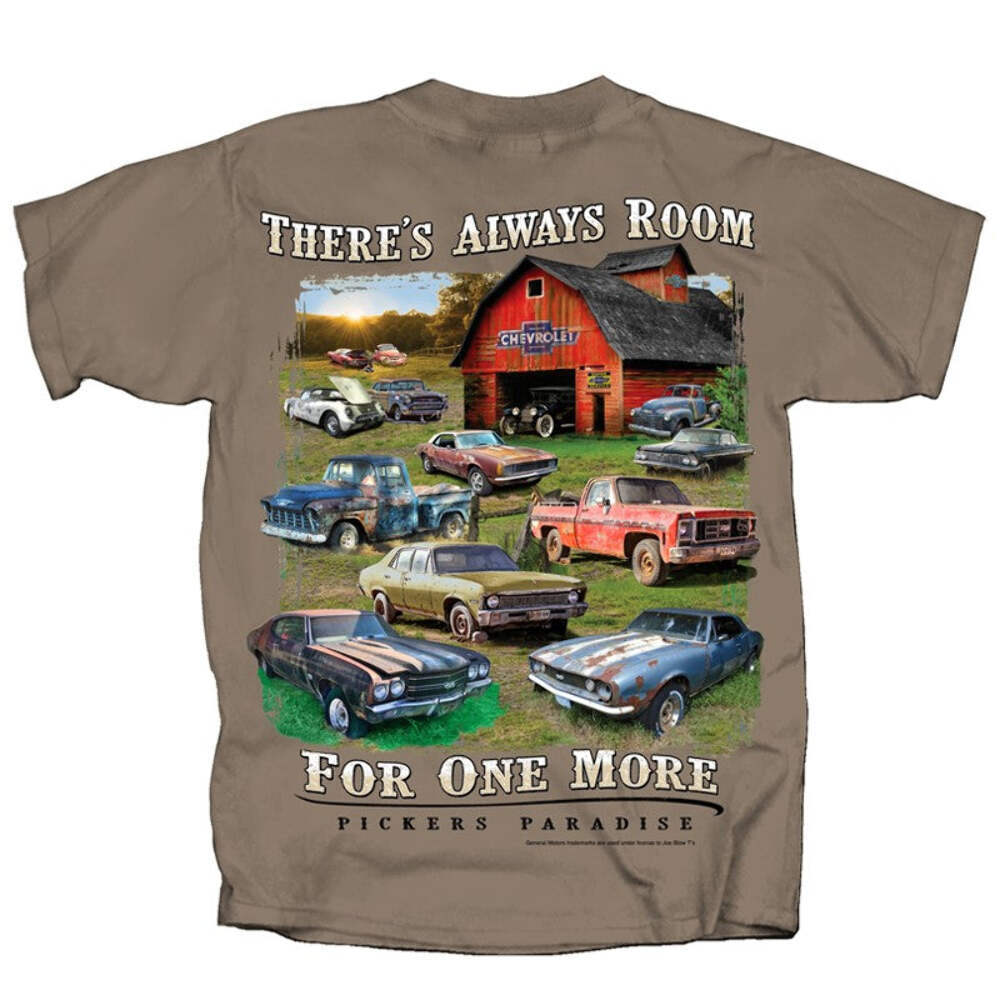 Chevrolet Pickers Paradise-Always Room For One More Mens T Shirt gallery