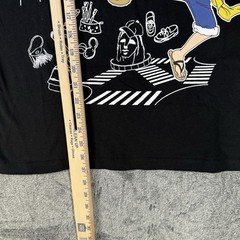 NWT One Piece Official Anime TShirt Luffy Japan Exclusive Black Size L Fine Plus
