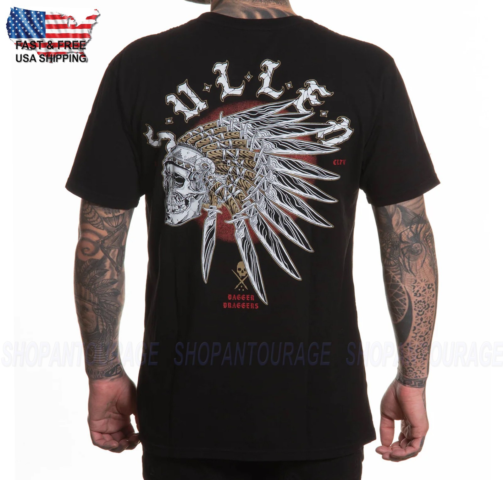 Sullen Art Collective Ascendant Premium Fit SCM7865 Short Sleeve T-shirt For Men gallery