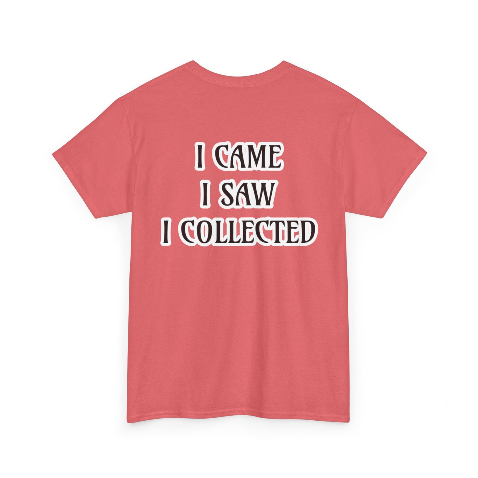 I Came I Saw I Collected Shirt VDGM Logo Double Sided Militaria Collector Tee