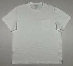 Todd Snyder New York Homespun Jersey Mens XL T Shirt White Pocket Short Sleeve