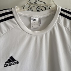 Adidas Tiro Training Soccer Jersey White 3-Stripes Climacool Men’s Sz XL