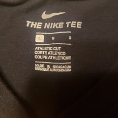 The Nike Tee Chicago Second City to None Men’s Print Black T-Shirt Size Large