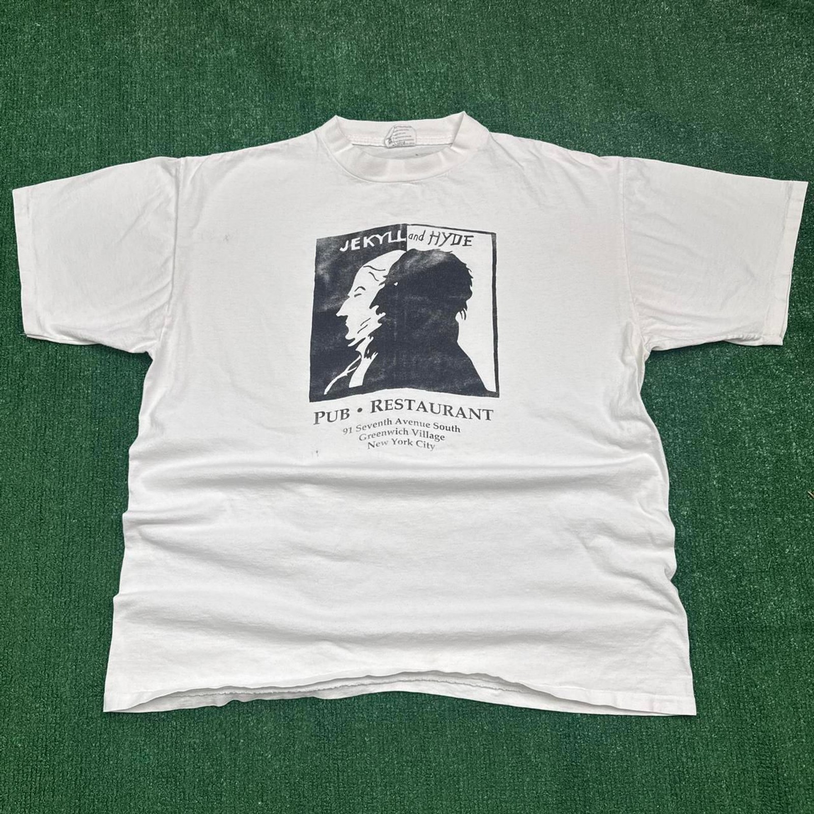 Rare vtg 80s 90s Jekyll & Hyde Pub Restaurant single stitch oneita t-shirt Sz xl gallery