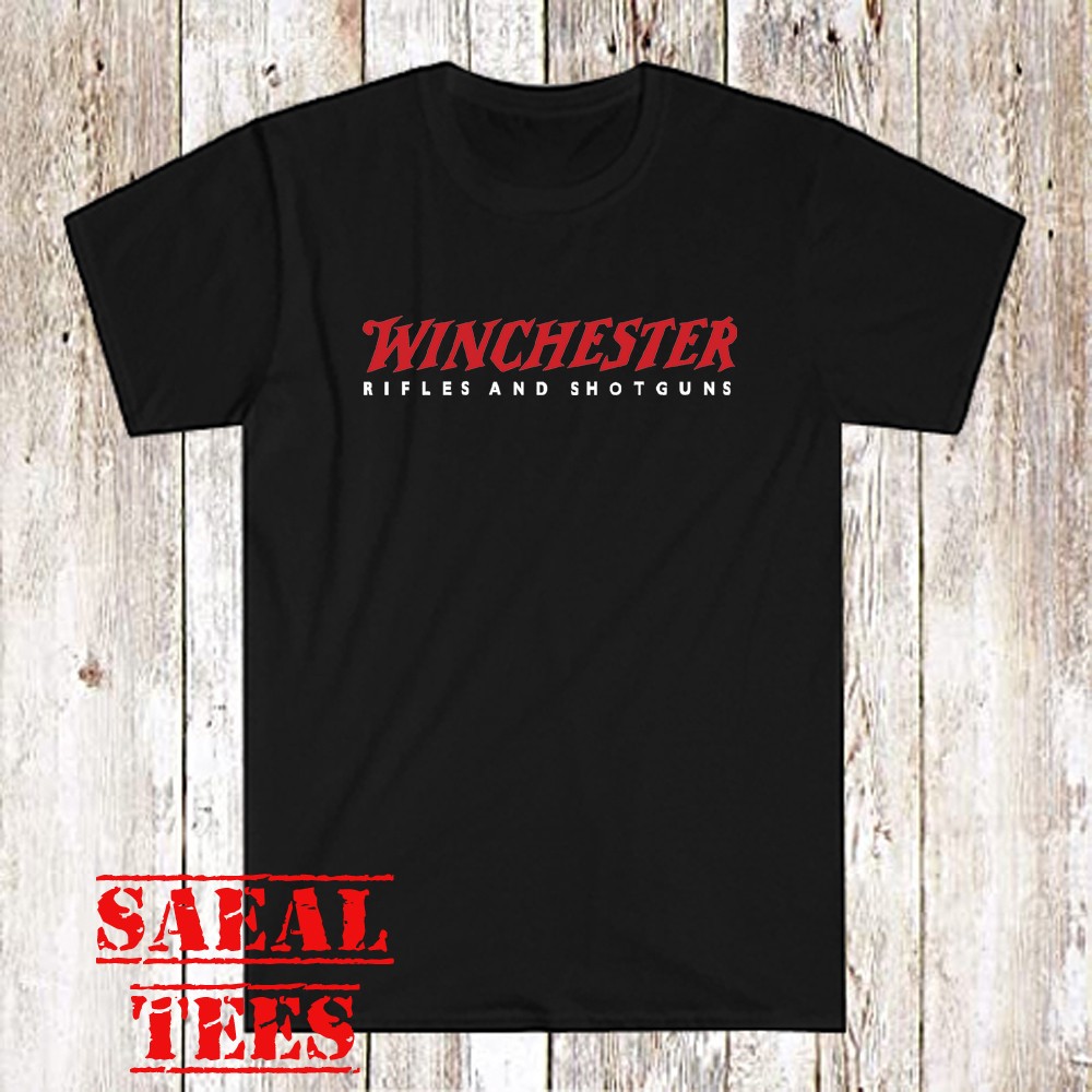 Winchester Legendary Guns Firearms Men's Black Size S-5XL gallery