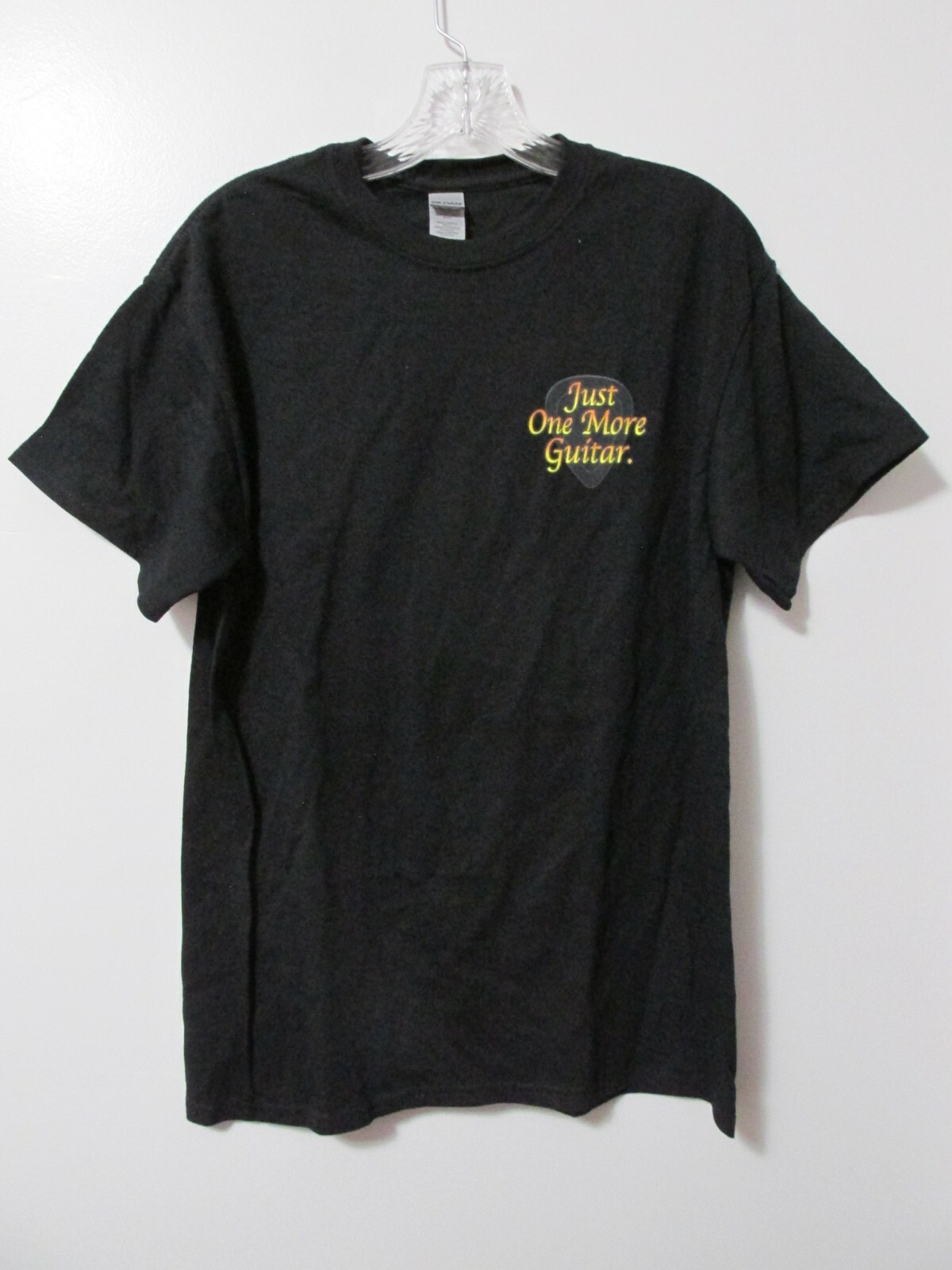 Gildan Men's Guitar "How Many Guitars..." T-Shirt Black Size Medium gallery