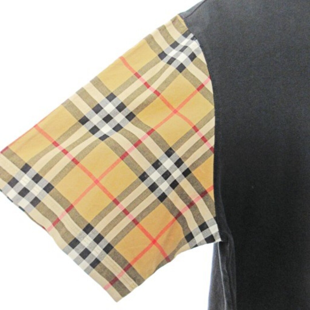 Burberry Beautiful Nova Check Short Sleeve Tee XS Black 1104 Used 6a2066ac40e0b7 gallery