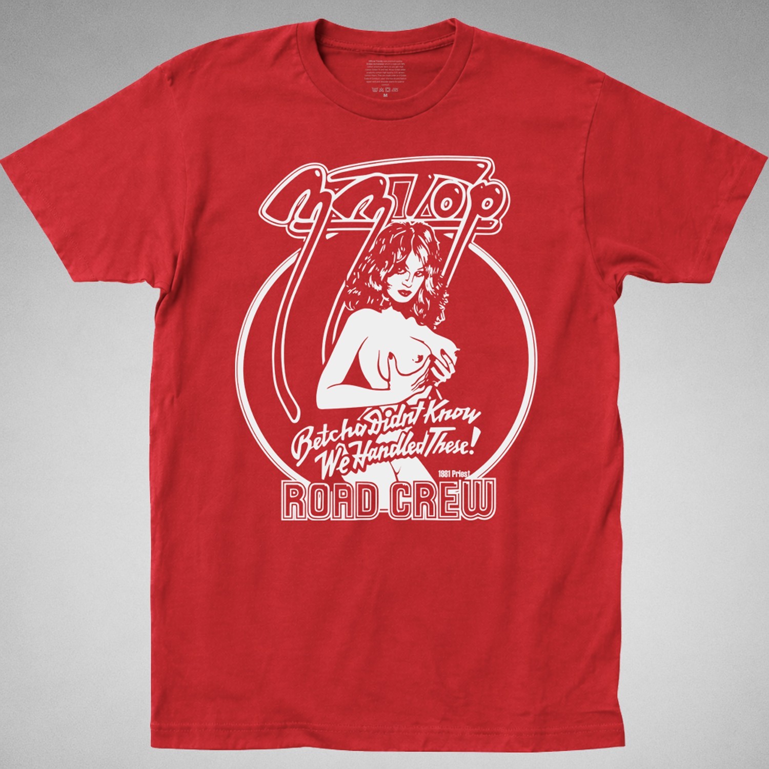 ZZ Top ROAD CREW T-SHIRT Band Tee tour Classic rock handled these 81 70s 80s gallery