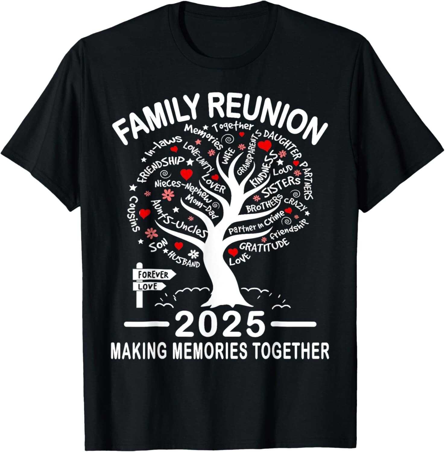 Making Memories Family Matching Group Family Reunion 2025 T-Shirt