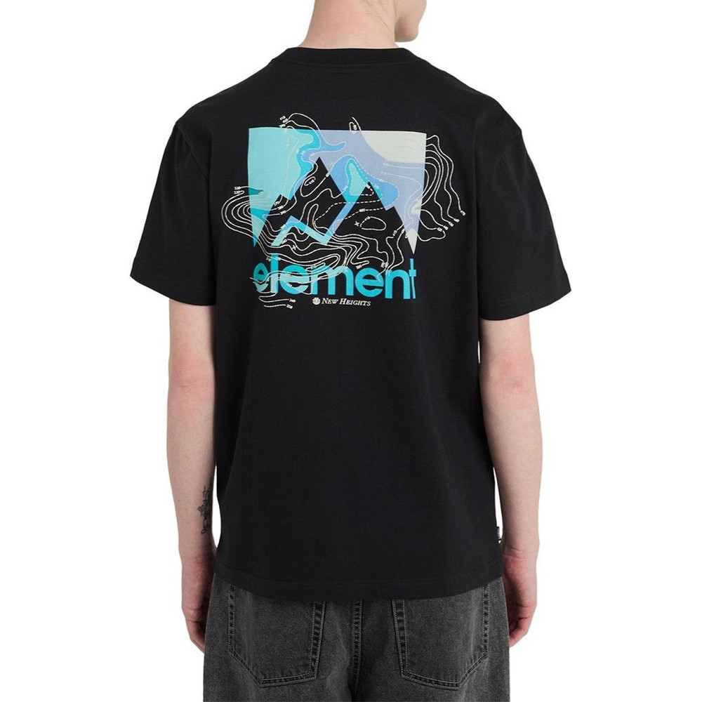 Element New Heights S/S T-Shirt – Off Black