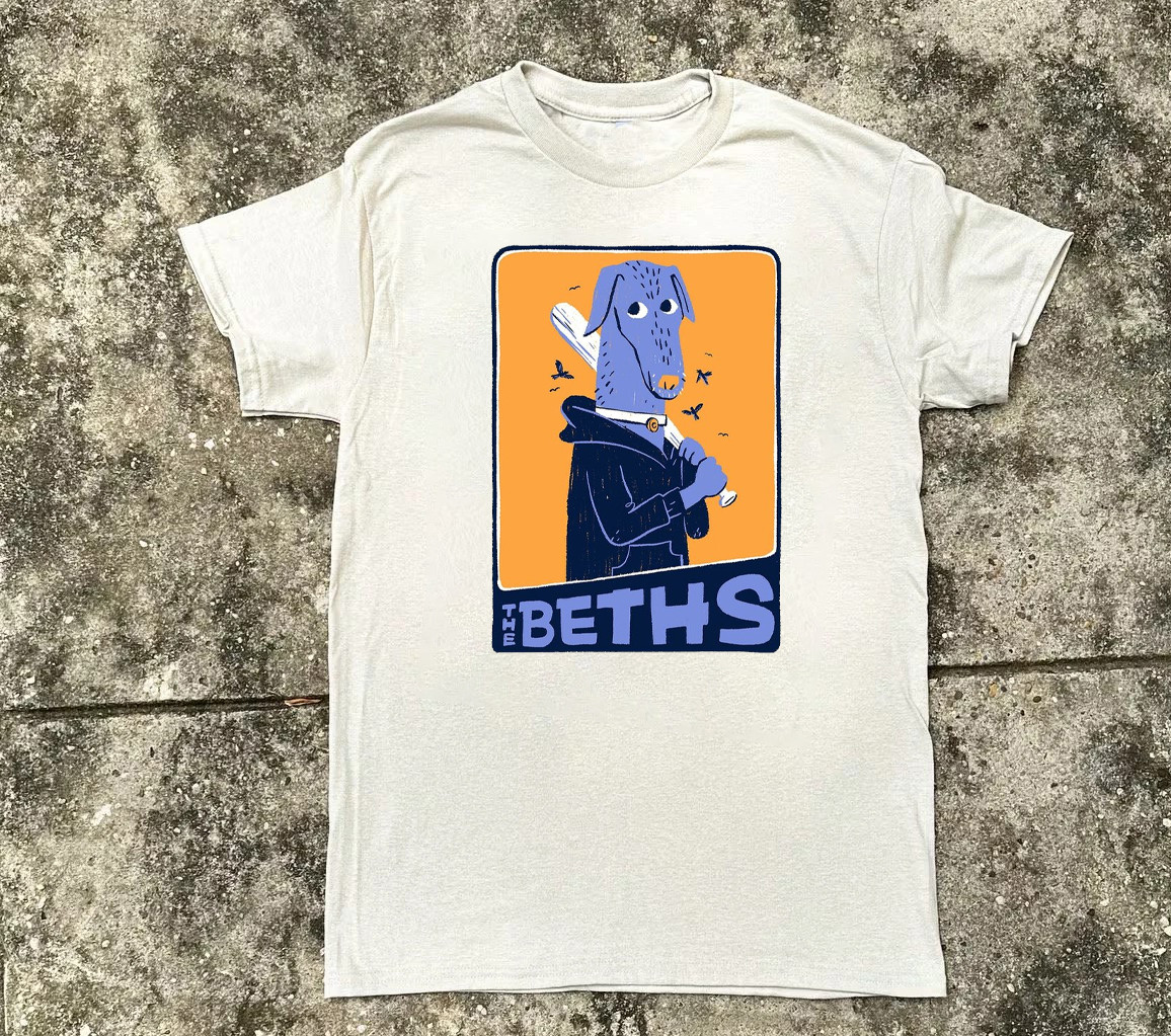 The Beths Band White Cotton Shirt Full size S-5XL H170
