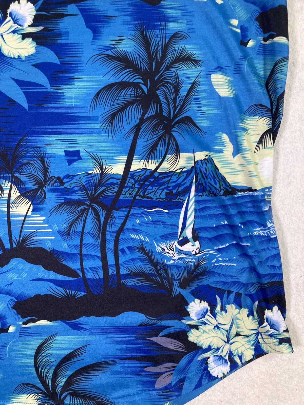 Coofandy Hawaiian Style Print outdoor beach surf tropical T shirt sz XL gallery