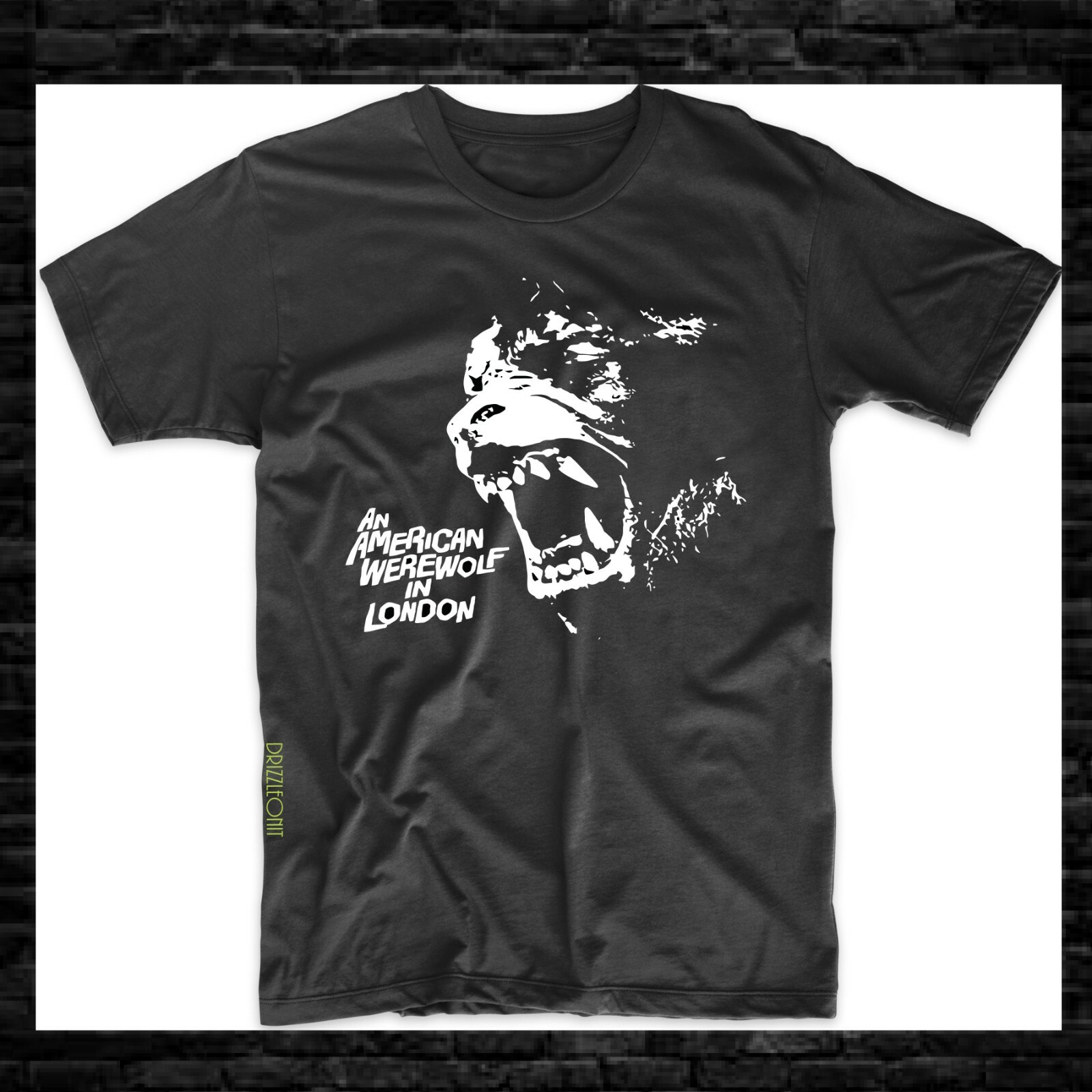 American Werewolf in London T-shirt 80s Horror SZ S-3XL