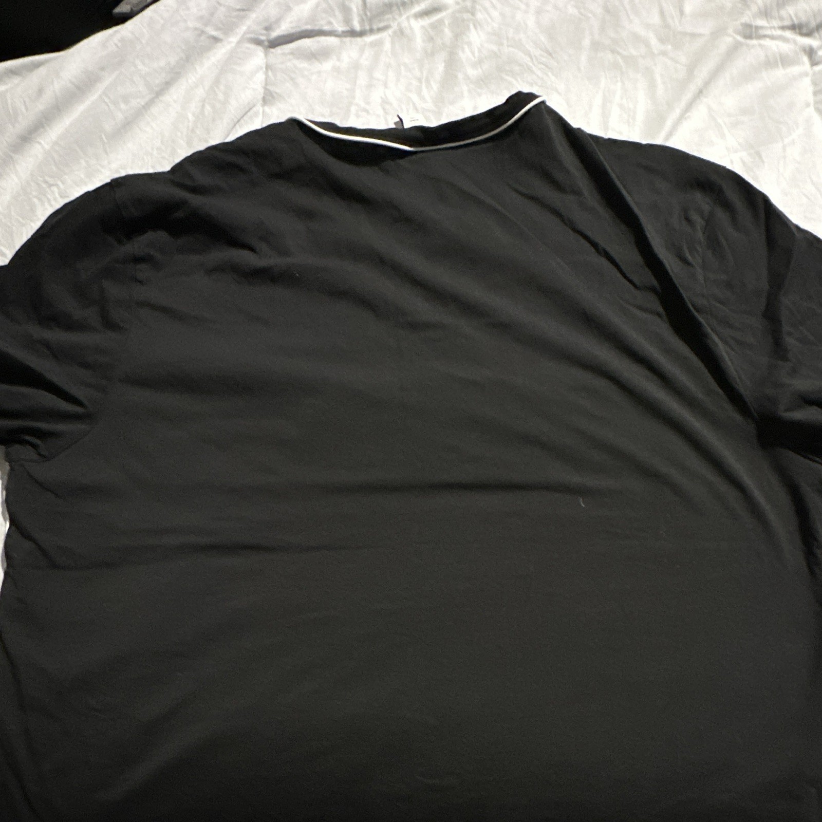 Calvin Klein Men's Colorblock Crew Neck Logo T-Shirt Short Sleeve XXL Black/Gray gallery