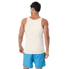 Men’s Staple Tank Top | Skateboarding Crocodile Graphic | Bella + Canvas