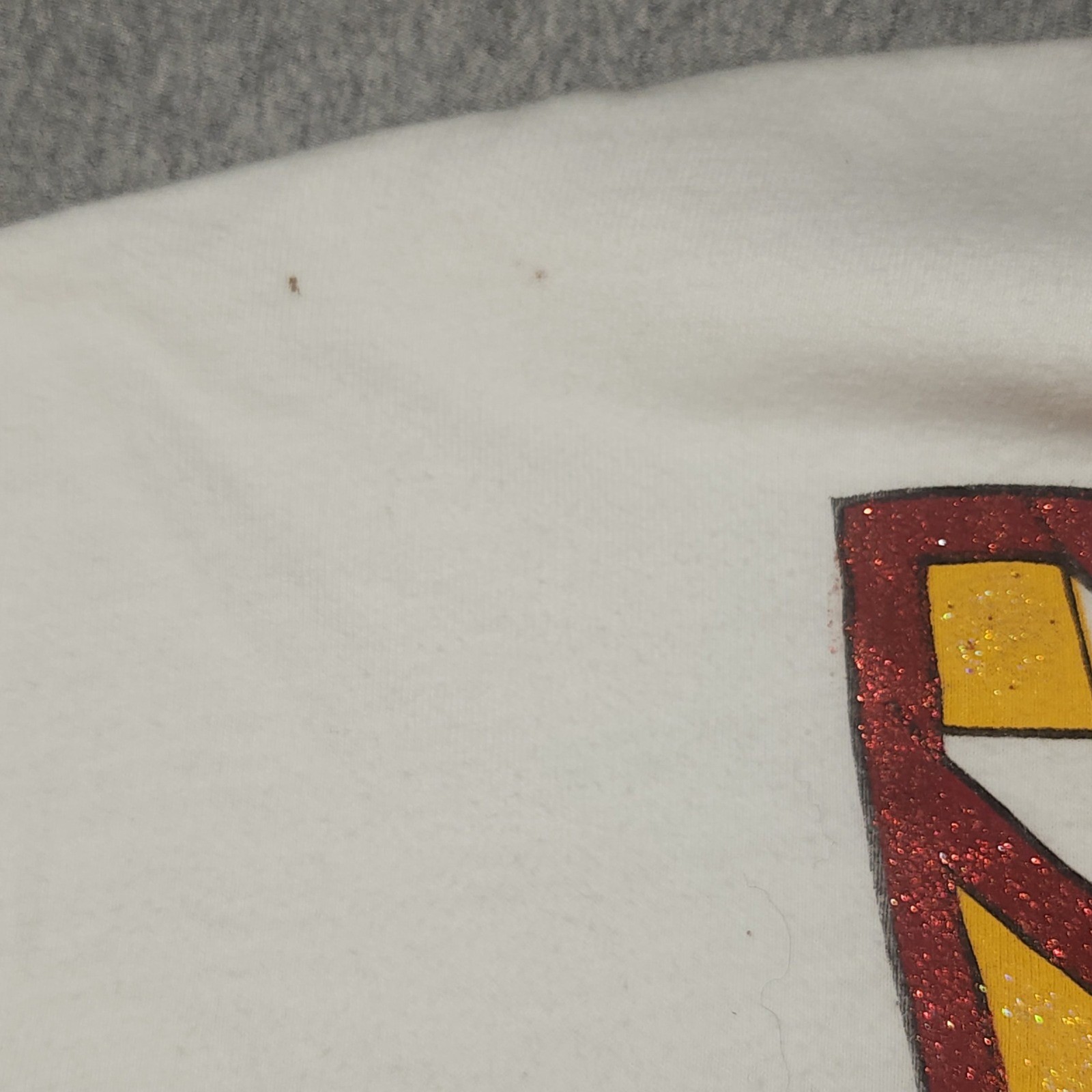 Hanes Beefy-T Graphic Tee Mens XL White Good Vintage 90s Southwestern Glitter gallery