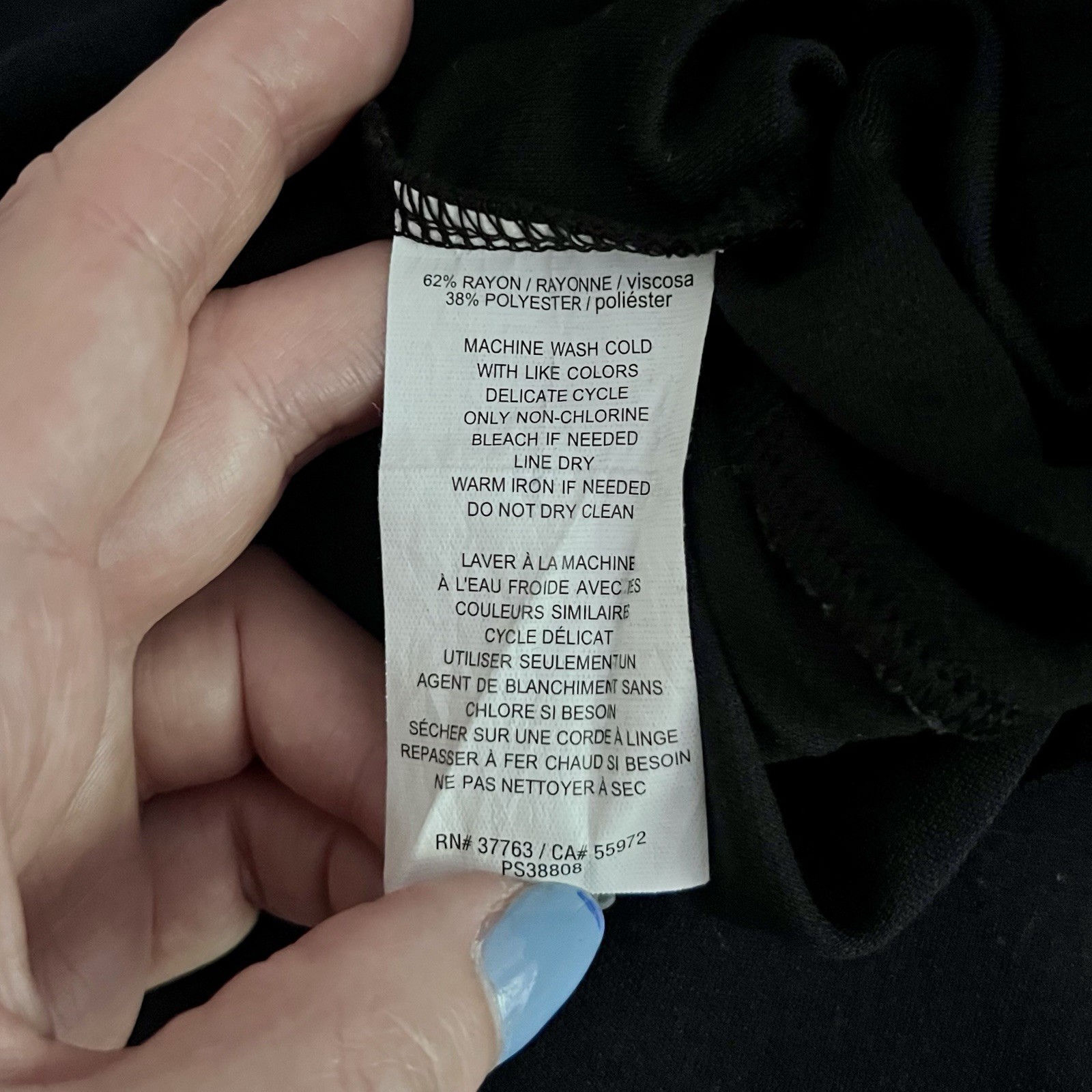 Perry Ellis Men's Black Crew Neck T-Shirt Set of 2 Size Small, Basic Classic gallery
