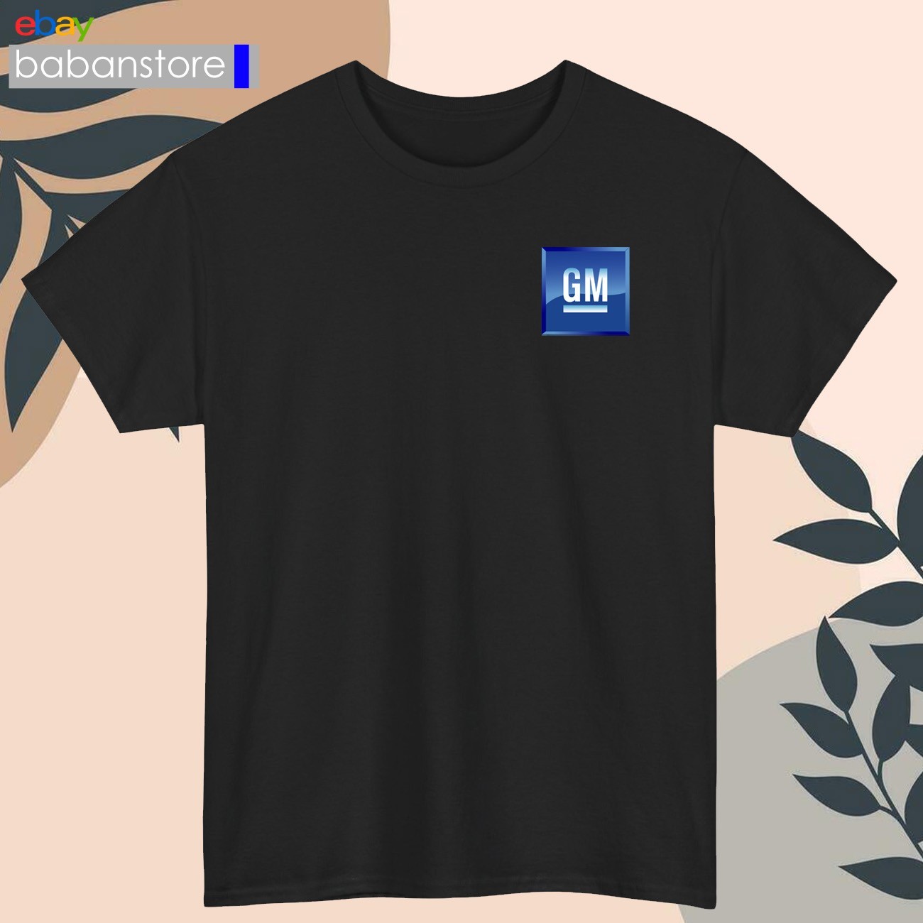 GM General Motors Small Logo Black/White/Grey/Navy/Red/Light Blue T-Shirt S-5XL gallery