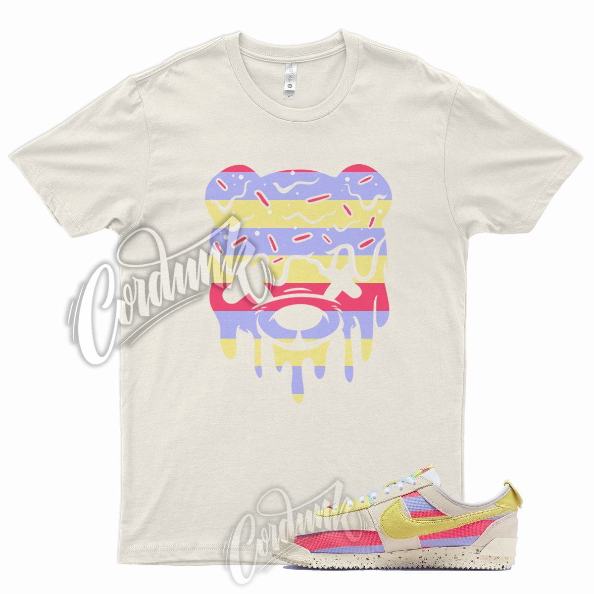 DRIPPY Shirt for N Cortez Lemon Frost Grey Fog Purple Pulse Pink LA Max 97 1