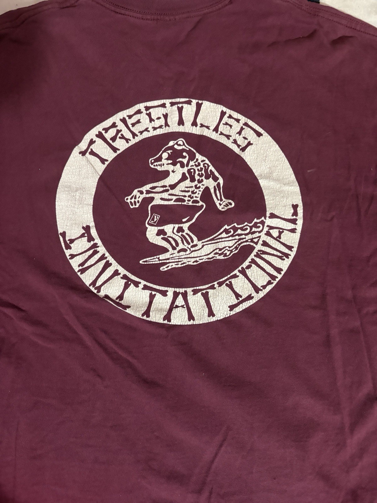 Gildan Ultra Cotton Burgundy Men's L Crew Neck Short Sleeve Graphic T-Shirt gallery