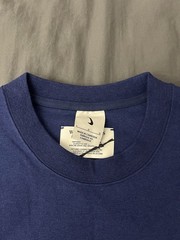 Nike Wool Classics SS T-Shirt Navy Blue Unisex Size Large FV4889-492 $70 BNWT