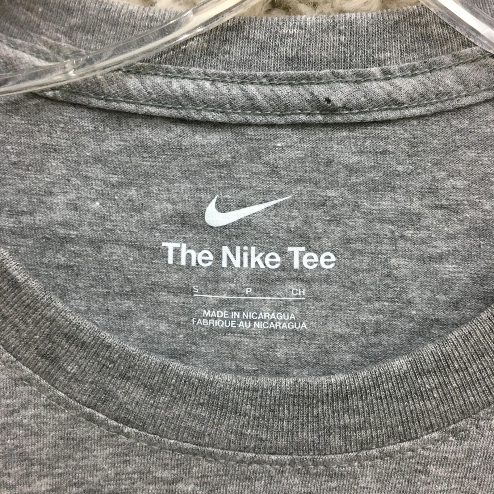 The Nike Tee Shirt Small Adult Gray Track & Field Camp Crewneck Pullover Mens S gallery