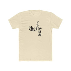 Next Level 3600 Soft Cotton Tee “Jesus Christ” black font sp