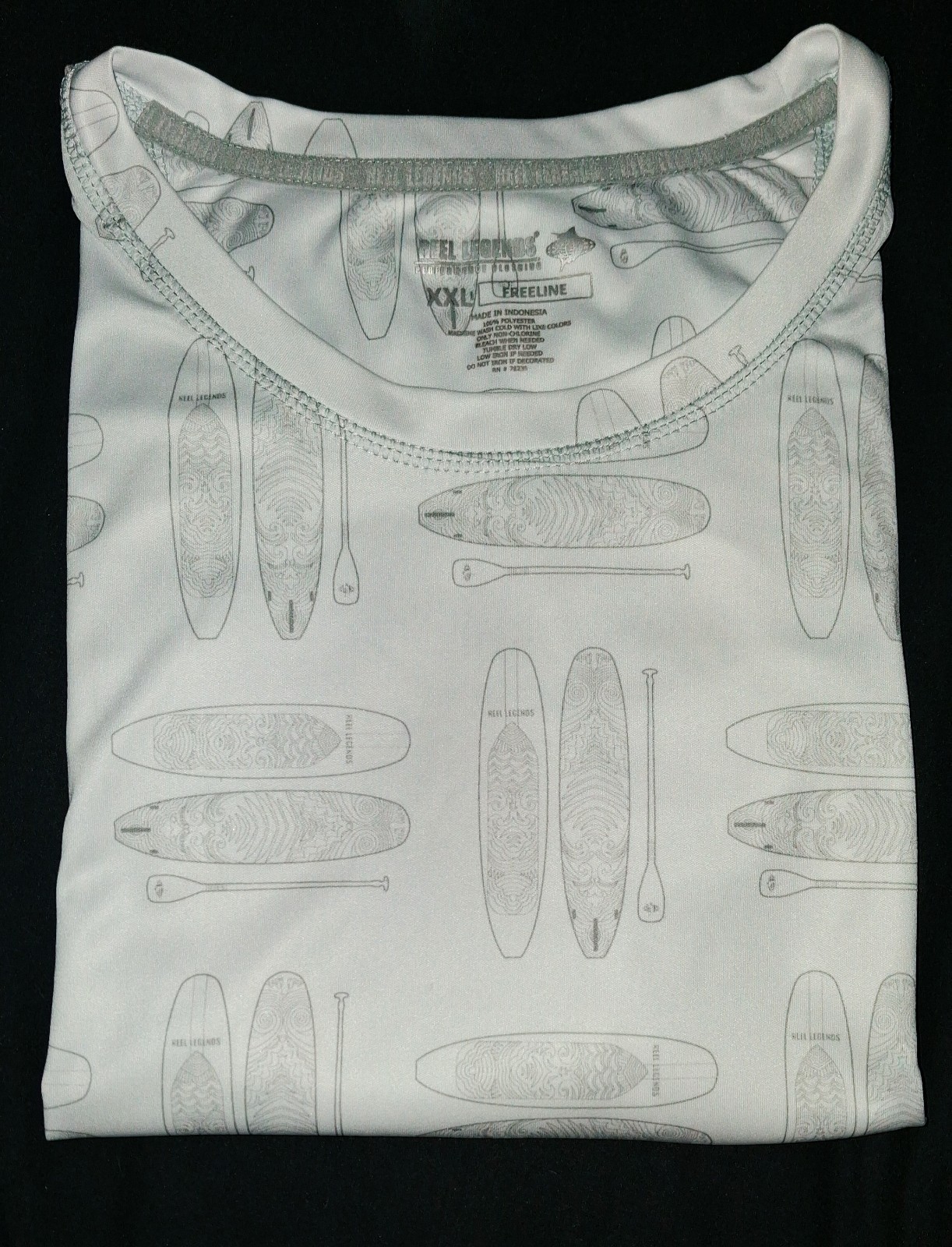 Men’s XXL Reel Legends Short Sleeve Outdoors Shirt Fishing