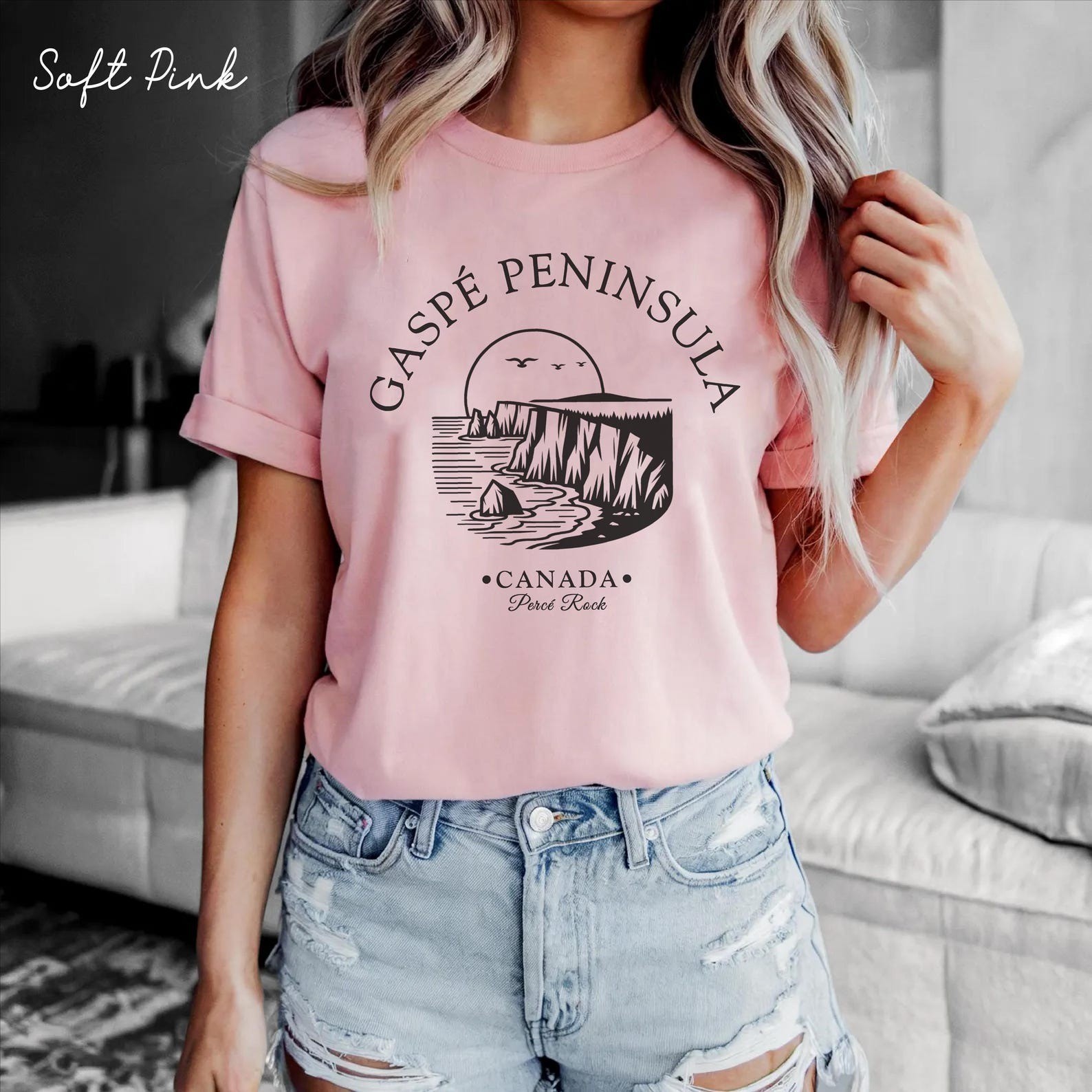 Gaspé Peninsula Shirt Travel Gift for Canada Trip Lovers Souvenir Tee gallery