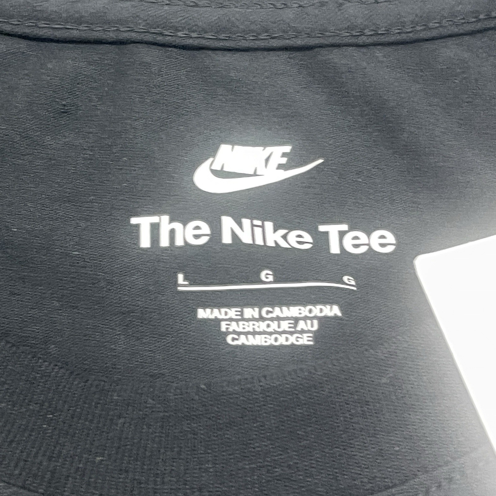 Nike The Nike Tee Mens Large Black Graphic T-Shirt Jeffery Sincich Seeking Sole gallery