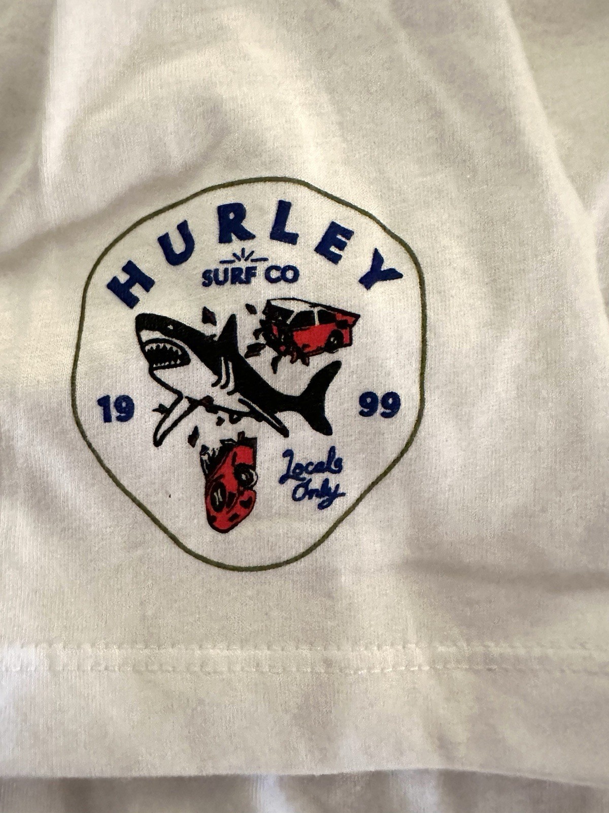Hurley NASCAR Surf Co Everyday Tee Shirt Men’s Large New Without Tag gallery
