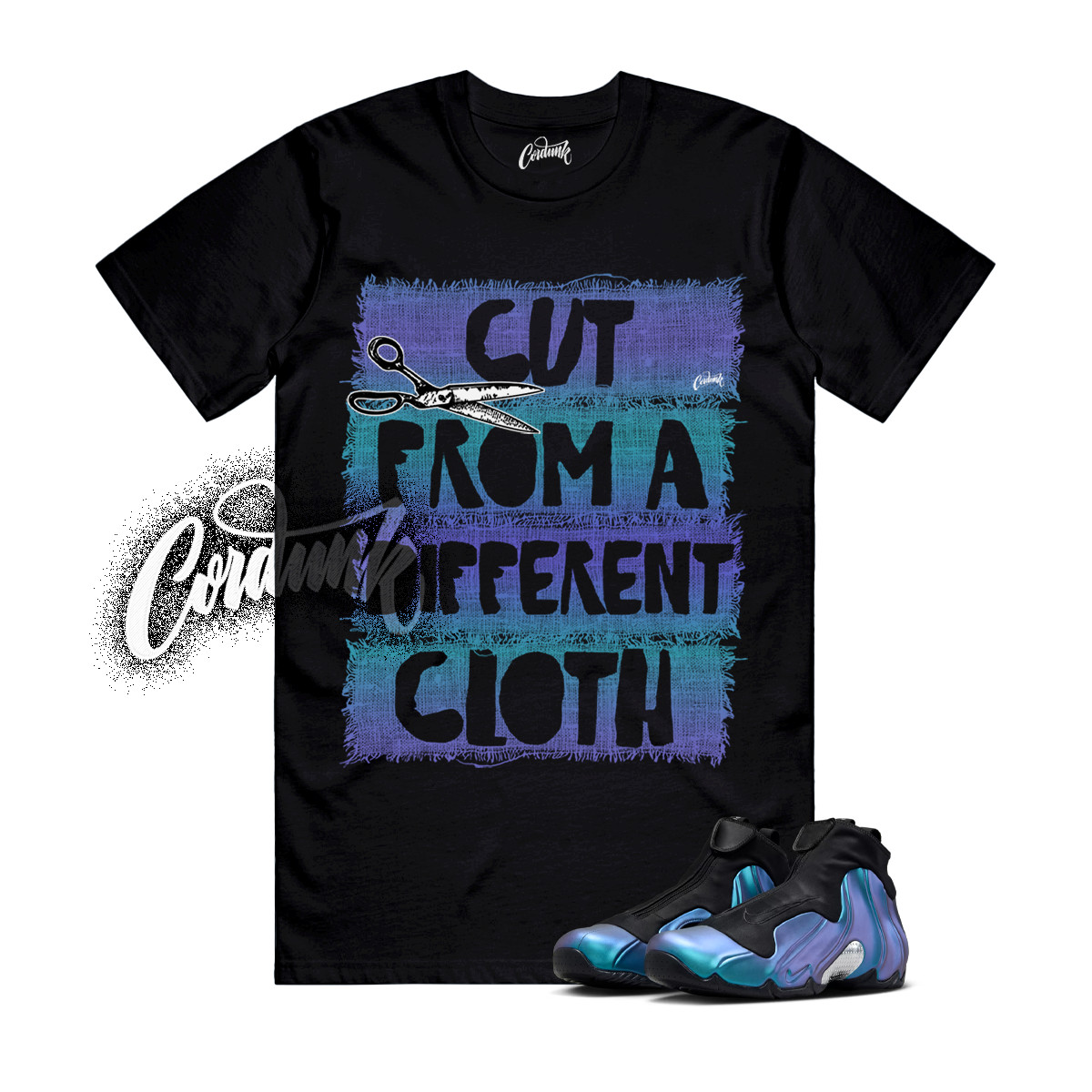 Flightposite Dusty Cactus Persian Violet Metallic Silver T Shirt Match CUT gallery