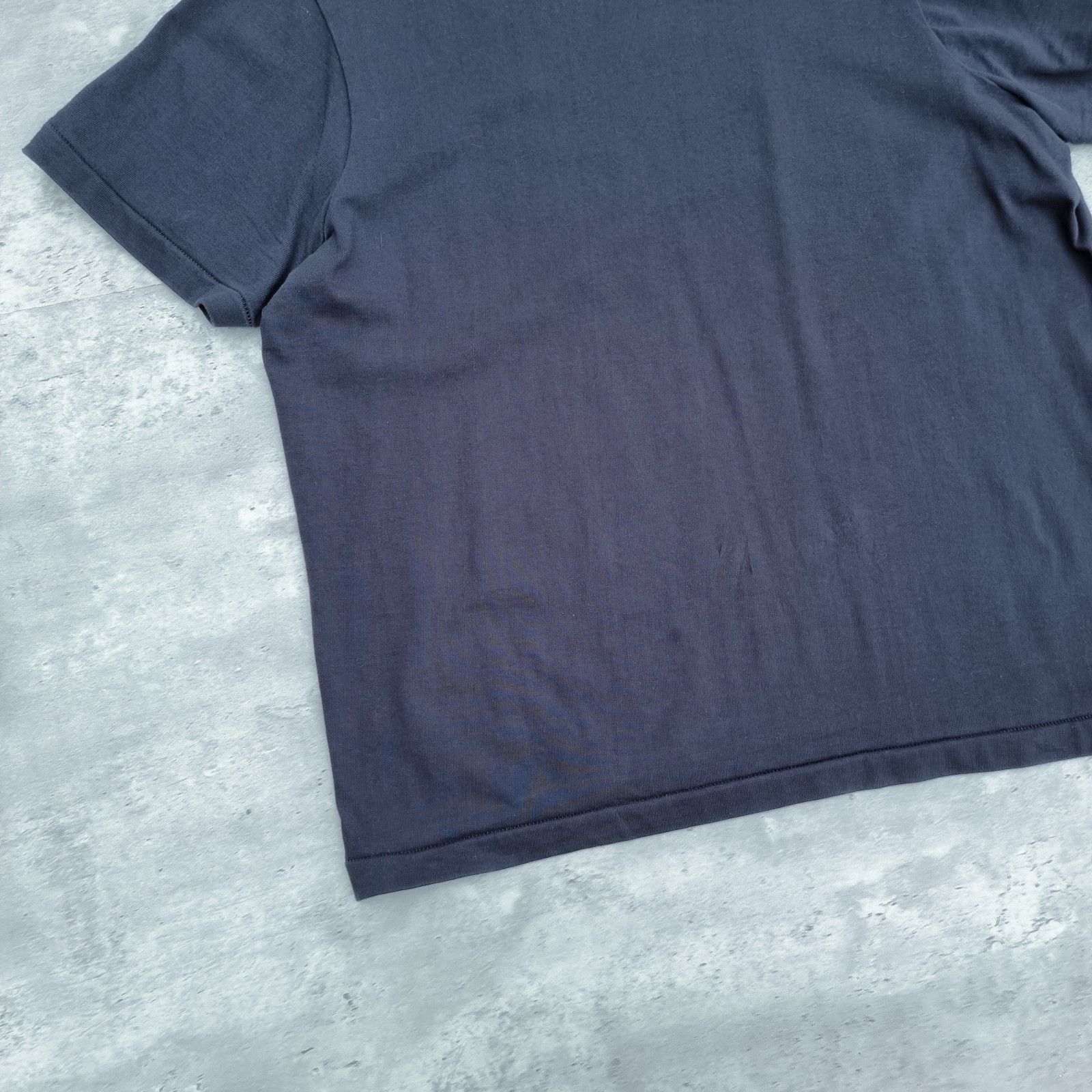 Merz b. Schwanen 215 Loopwheeled Classic Fit T-Shirt Men's 7/XL Navy Black gallery