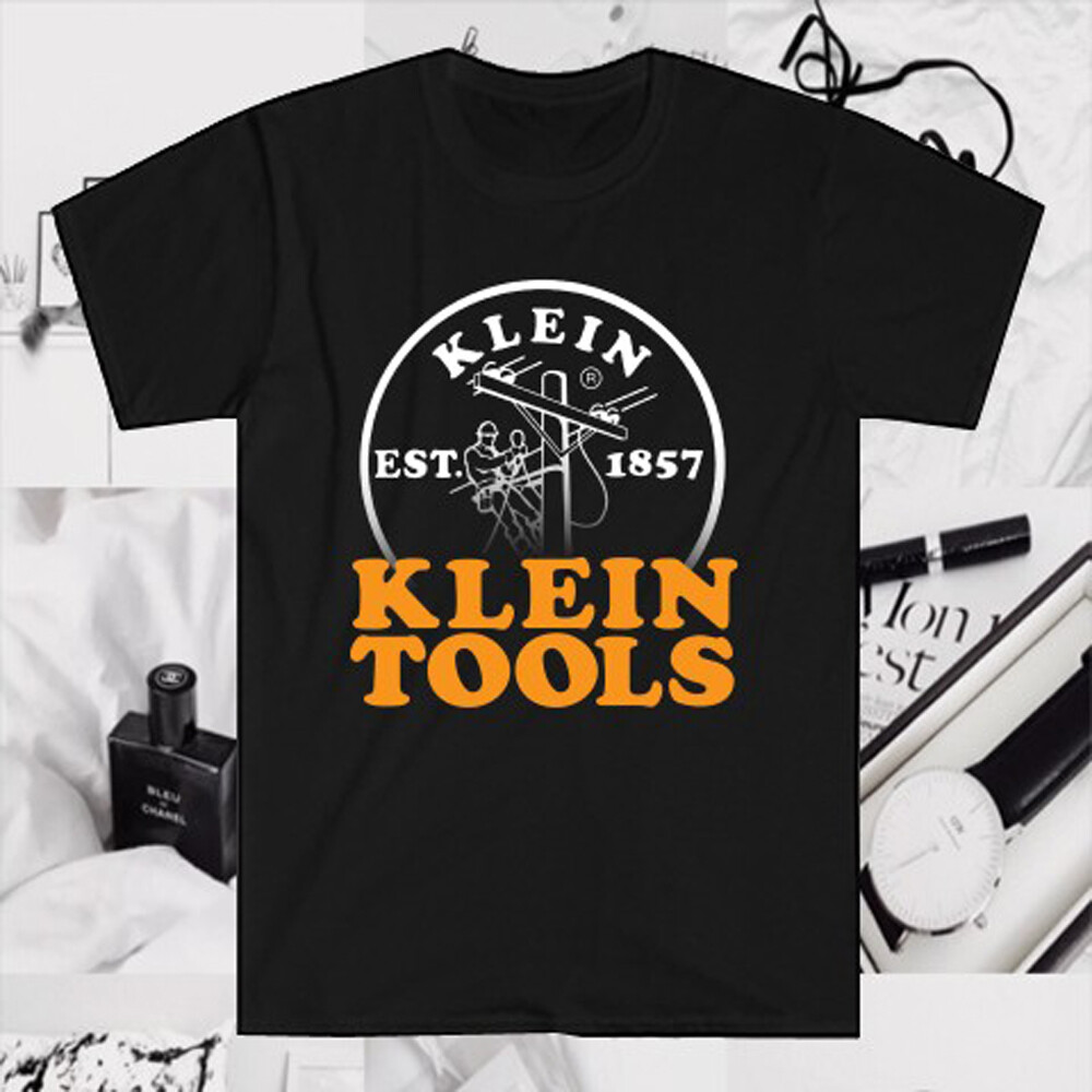 Klein Tools Est. 1857 Men's Black T-Shirt Size S to 5XL gallery
