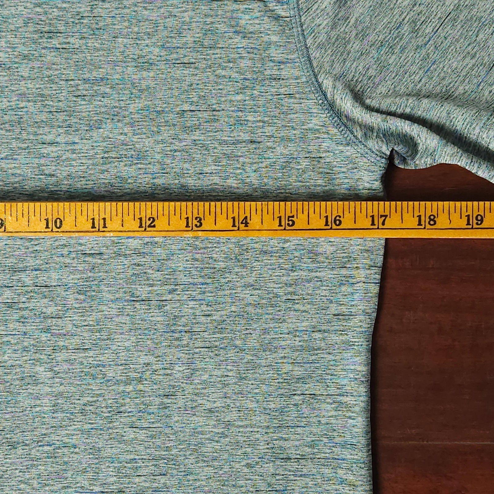 Champion C9 Men's Small Green/Gray Breathable Quick Drying Gym Workout Tee gallery