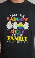 High Quality T-Shirt 100% Cotton, Spandex. Anti-Wrinkle, Anti-Pilling (GAY)
