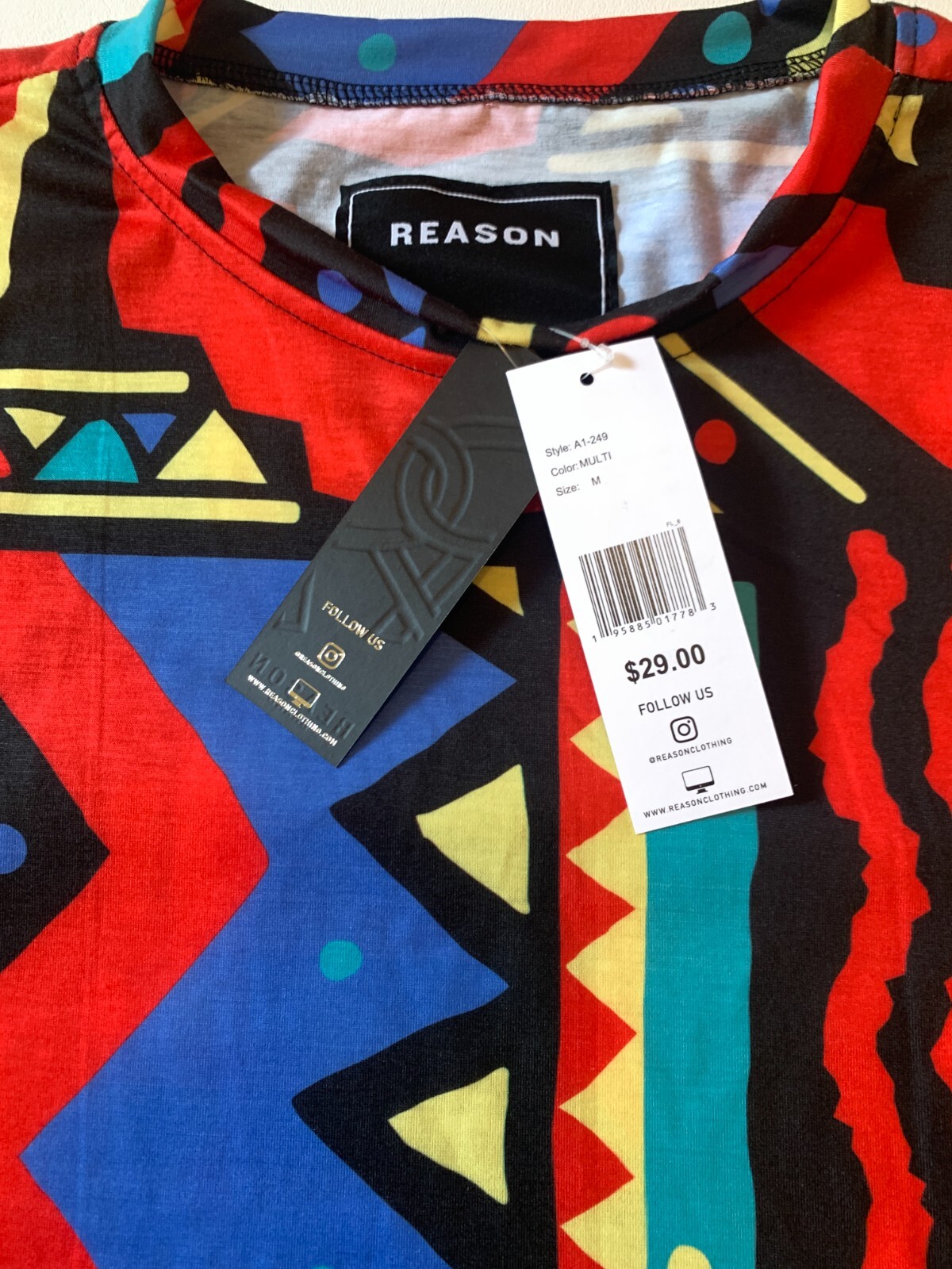 REASON Brand | Mens T Shirts | Multi Colored gallery