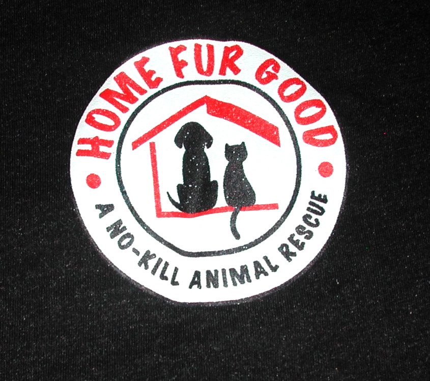 Home Fur Good A No-Kill Animal Rescue Dog Cat Shelter Phoenix T-Shirt L / XL